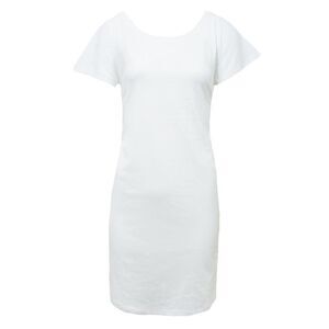 Mantis Womens/Ladies Loose Fit T-Shirt Dress / White